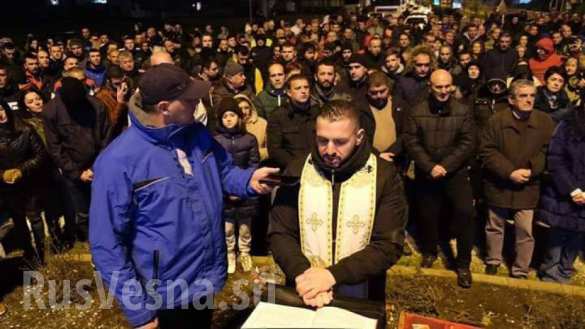 Религиозные протесты вспыхнули в Черногории (ФОТО, ВИДЕО)