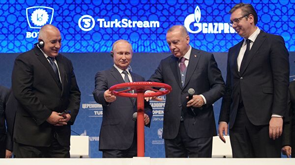 В Совфеде заявили о провале США из-за открытия "Турецкого потока"