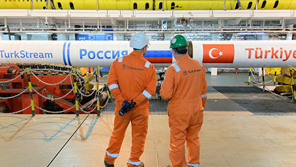 Болгария начала получать газ через "Турецкий поток"