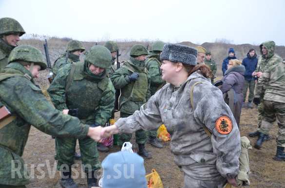 Военное Рождество в ЛНР (ФОТО)