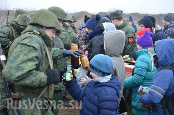Военное Рождество в ЛНР (ФОТО)