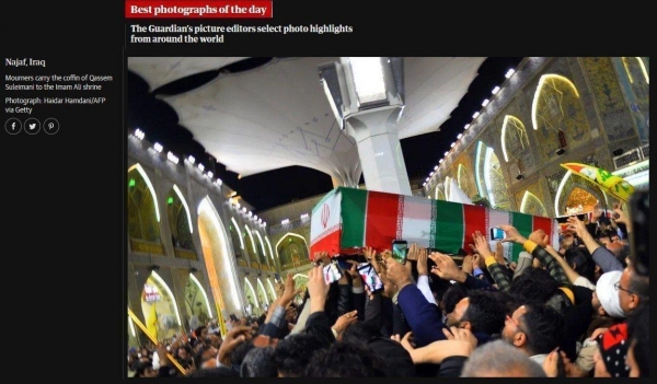 «Бесконечное море людей на улицах» — на Западе в шоке от похорон генерала Сулеймани (ФОТО, ВИДЕО)