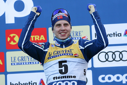 Тренер оправдал наезд норвежского лыжника на&nbsp;россиянина Большунова