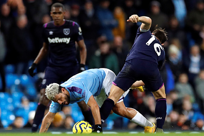«Манчестер Сити» обыграл «Вест Хэм» в матче АПЛ «Манчестер Сити» обыграл «Вест Хэм» в матче АПЛ