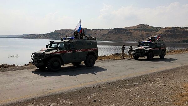 Российские военные провели патрулирование провинции Алеппо в Сирии