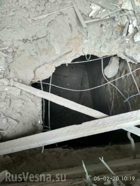 ВАЖНО: ВСУ открыли огонь по Горловке, три попадания в один дом (+ФОТО)