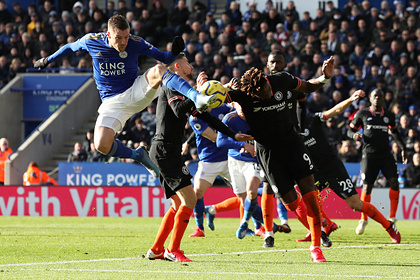 &laquo;Челси&raquo; сыграл вничью с &laquo;Лестером&raquo; благодаря дублю центрального защитника