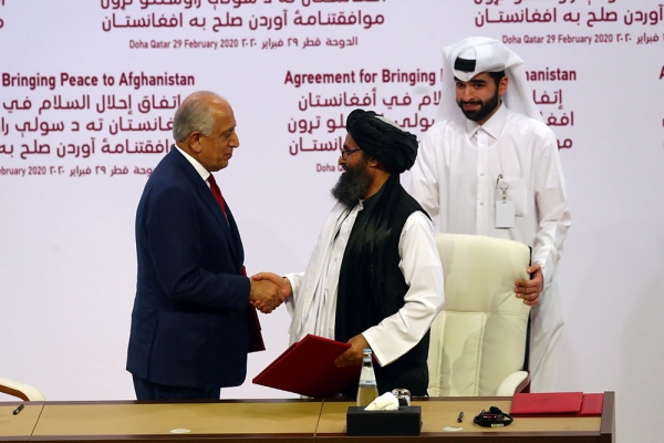 США и "Талибан" подписали мирное соглашение США и "Талибан" подписали мирное соглашение