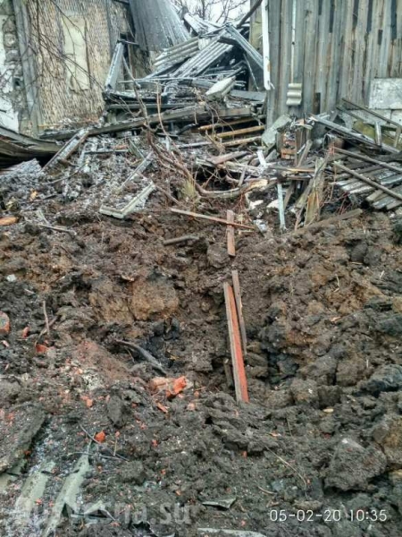 ВАЖНО: ВСУ открыли огонь по Горловке, три попадания в один дом (+ФОТО)