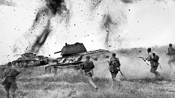 В ЛНР перезахоронили останки погибшего на Курской дуге красноармейца