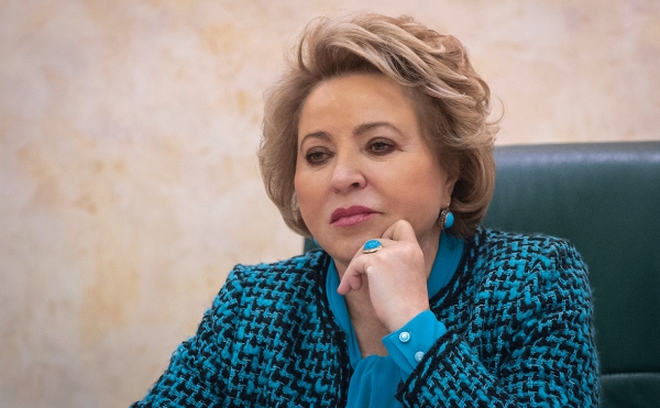 Матвиенко прошла тест на коронавирус Матвиенко прошла тест на коронавирус