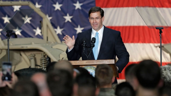 Глава Пентагона допустил заметное влияние коронавируса на боеготовность ВС США Глава Пентагона допустил заметное влияние коронавируса на боеготовность ВС США