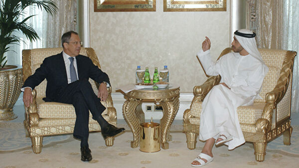 Слуцкий поздравил Лаврова с юбилеем