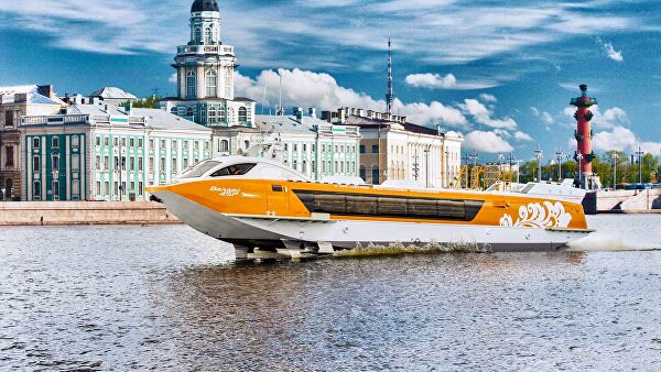 В Нижегородской области спустили на воду судно "Валдай 45Р"