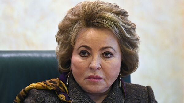 Матвиенко заявила о контроле над ситуацией с коронавирусом