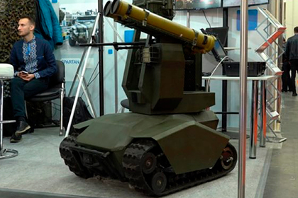 Украина создала робота-полицейского с сеткометом для борьбы с агрессорами Украина создала робота-полицейского с сеткометом для борьбы с агрессорами