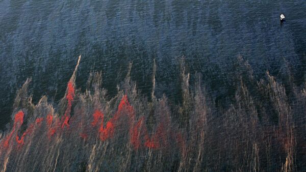 Разлив нефти в Мексиканском заливе 22 апреля 2010 года