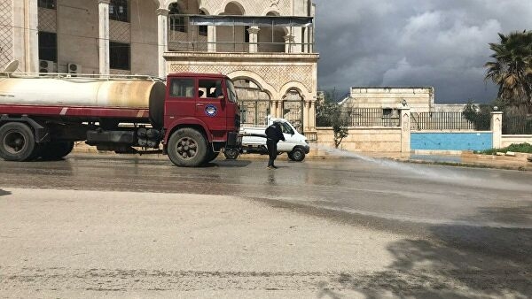 В Алеппо дезинфицируют и приводят в порядок освобожденные районы