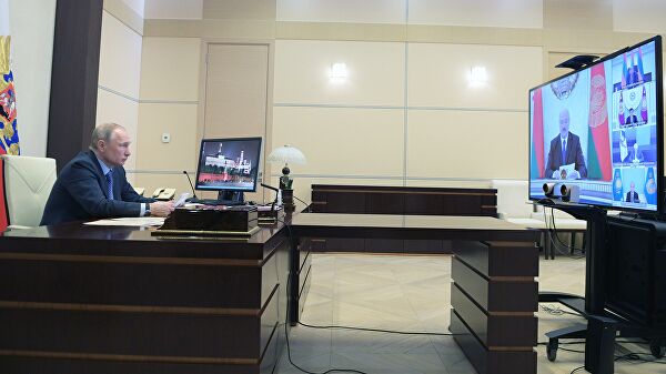 Путин участвует в онлайн-встрече членов ЕАЭС