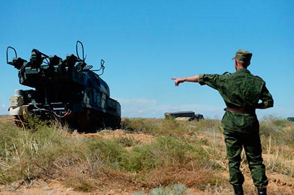 Южный военный округ начал учения в Крыму