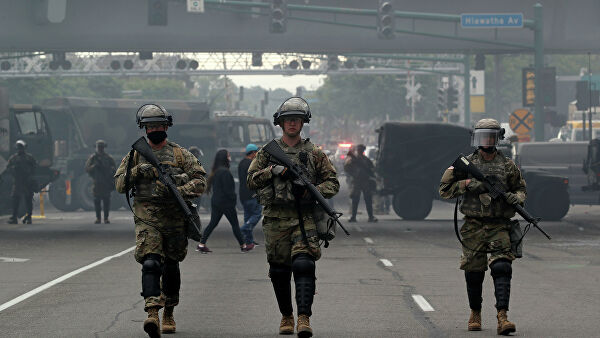 В Миннеаполис и Сент-Пол могут направить еще тысячу бойцов Нацгвардии