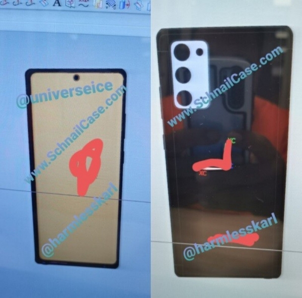 Samsung Galaxy Note 20 рассекретили до официальной презентации Samsung Galaxy Note 20 рассекретили до официальной презентации