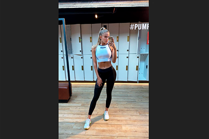 Самая сексуальная спортсменка мира вернулась к&nbsp;тренировкам в&nbsp;зале после изоляции