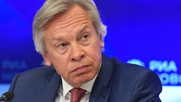 Пушков прокомментировал заявление Германии о пошлинах на газ из США Пушков прокомментировал заявление Германии о пошлинах на газ из США