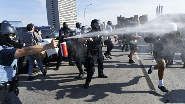 В Мадриде проходит многотысячная акция против расизма