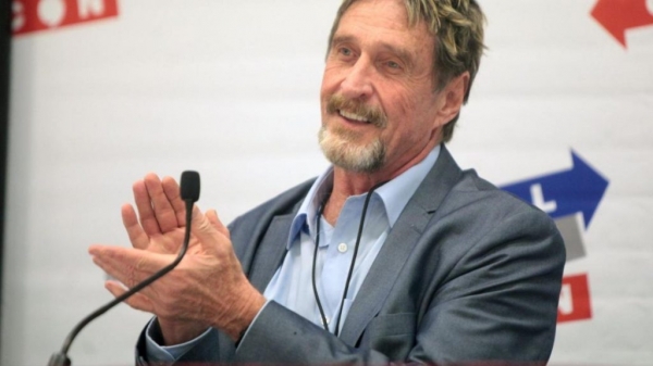 Джон Макафи назвал свой прогноз цены BTC в $1 млн &laquo;бредовым&raquo;