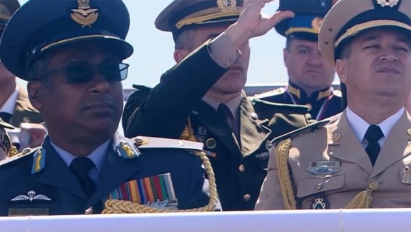 &laquo;Уровень нашего флота постоянно растёт&raquo;: парад в День ВМФ в Санкт-Петербурге