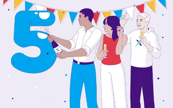 Paxful отмечает свое пятилетие и объявляет о главных достижениях