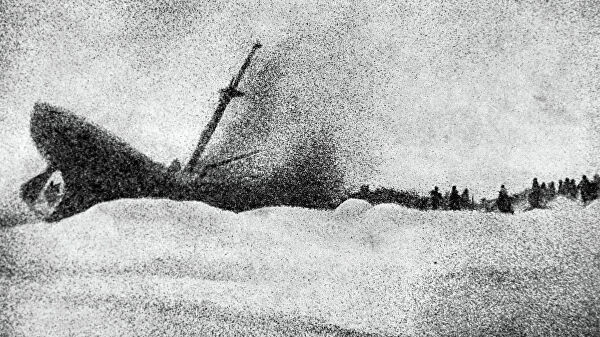 Ученые обследовали место гибели парохода "Челюскин"