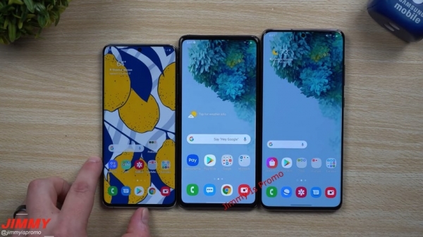 Samsung Galaxy S20 FE до презентации показали на видео