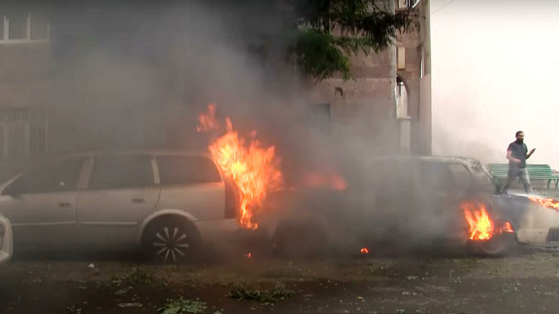 По Степанакерту нанесли новый артиллерийский удар