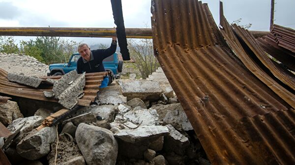 По Степанакерту нанесли новый артиллерийский удар