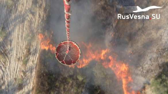 Огненный ад в Сирии: ВКС России подняты по тревоге и брошены в бой со стихией (ФОТО, ВИДЕО)