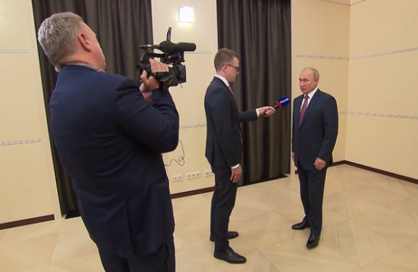 Путин: в&nbsp;большой политике нет&nbsp;друзей