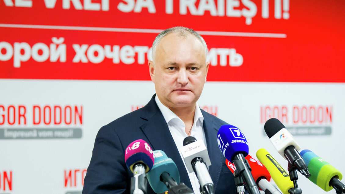 Додон заявил о стратегическом сотрудничестве между Молдавией и Россией