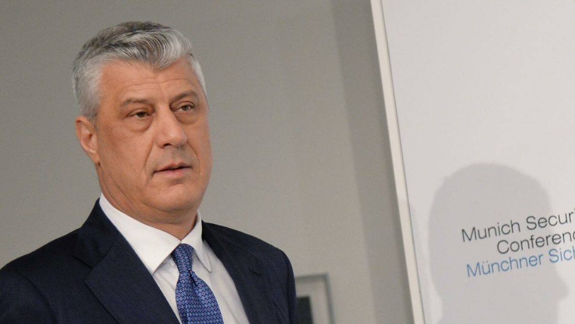 Стало известно, в чем обвиняют экс-главу Косово Хашима Тачи