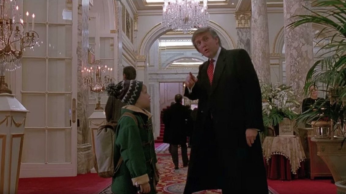 Стало известно, каким образом Трамп смог попасть в фильм "Один дома 2"