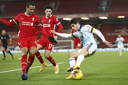 «Ливерпуль» одержал разгромную домашнюю победу и вышел на второе место в АПЛ «Ливерпуль» одержал разгромную домашнюю победу и вышел на второе место в АПЛ