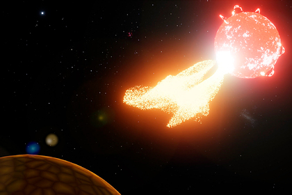 На соседней звезде зафиксировали смертоносный взрыв