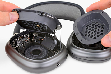 Показаны внутренности наушников Apple за&nbsp;63&nbsp;тысячи рублей