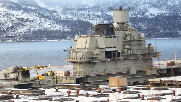 В США назвали проклятым российский авианосец «Адмирал Кузнецов»
