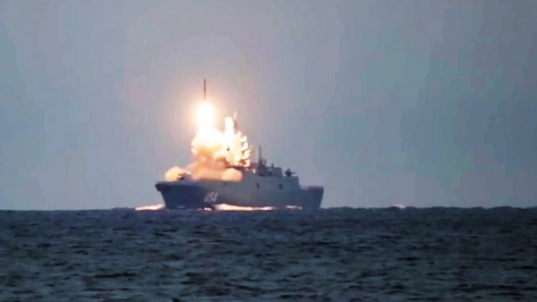 «Адмирал Горшков» в 2021 году выполнит первый залповый пуск «Цирконов»