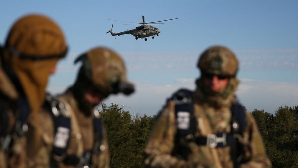 В России впервые прошли военные учения нового типа