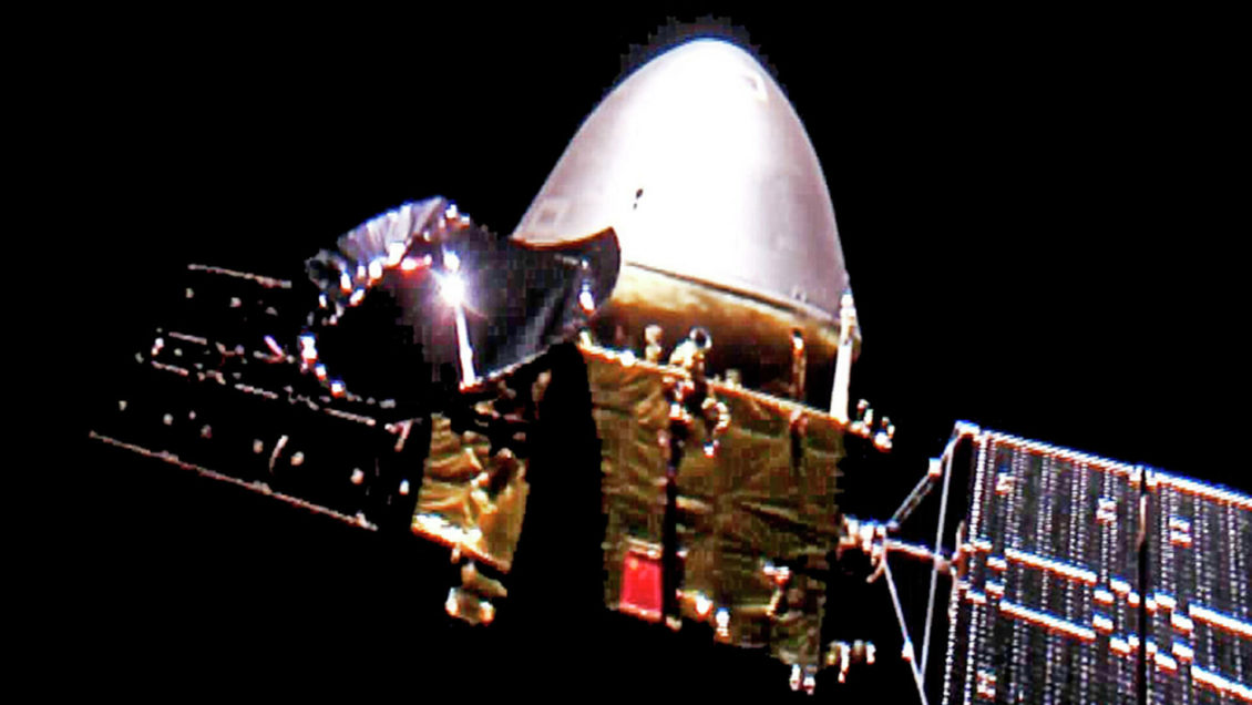 Китайский зонд "Тяньвэнь-1" вышел на орбиту ожидания Марса