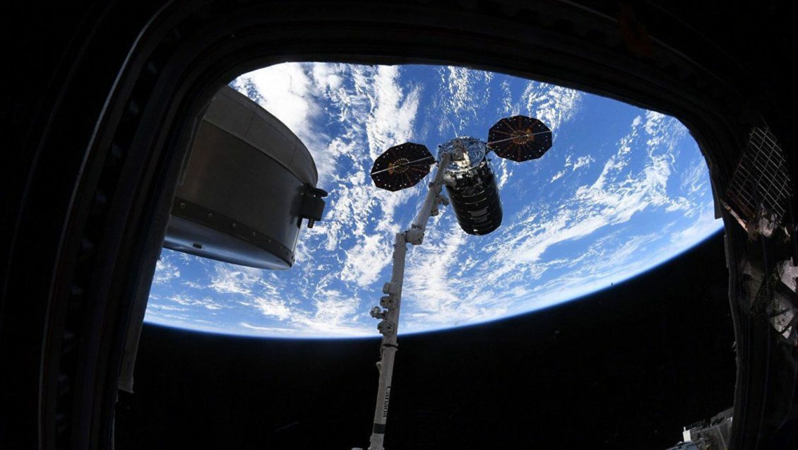 Грузовой космический корабль Cygnus пристыковался к МКС Грузовой космический корабль Cygnus пристыковался к МКС