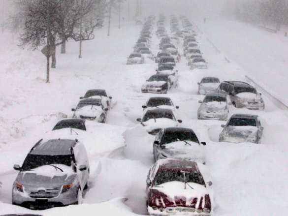 «Снежный ад и вместо лопат сковородки» — русские из США рассказывают о катастрофическом похолодании